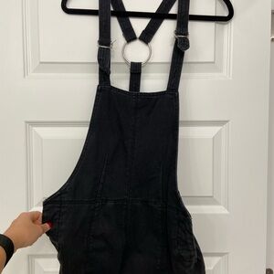 Bullhead Black Denim Jumpsuit